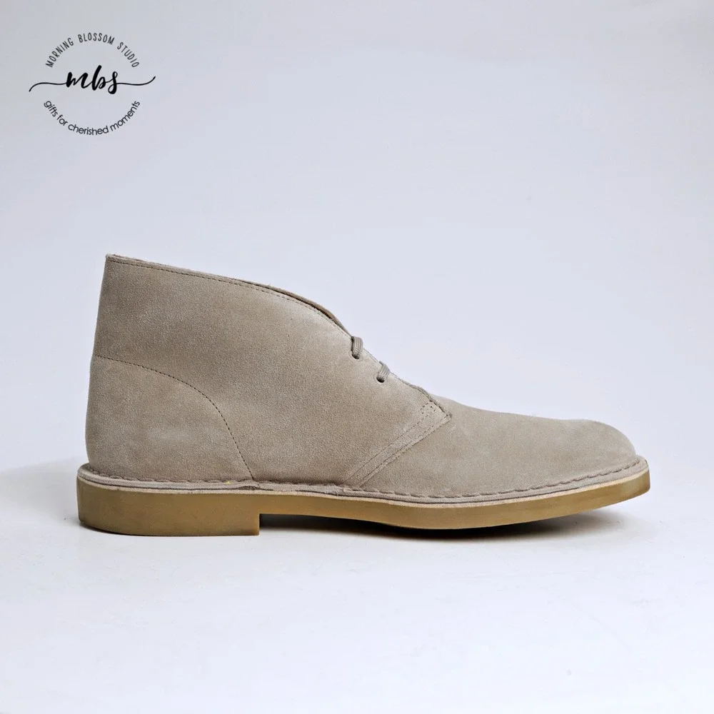 Clarks Desert Boot Classic Heritage Minimalist Chukka Boots Sand Men 13